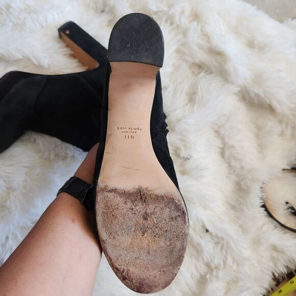 Kate spade black suede New York ankle booties - Picture 14 of 14
